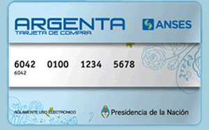Tarjeta Argenta